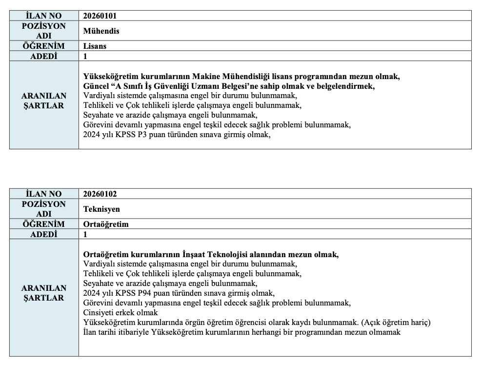 Düzce Üniversitesi 24 Personel Alımı 
