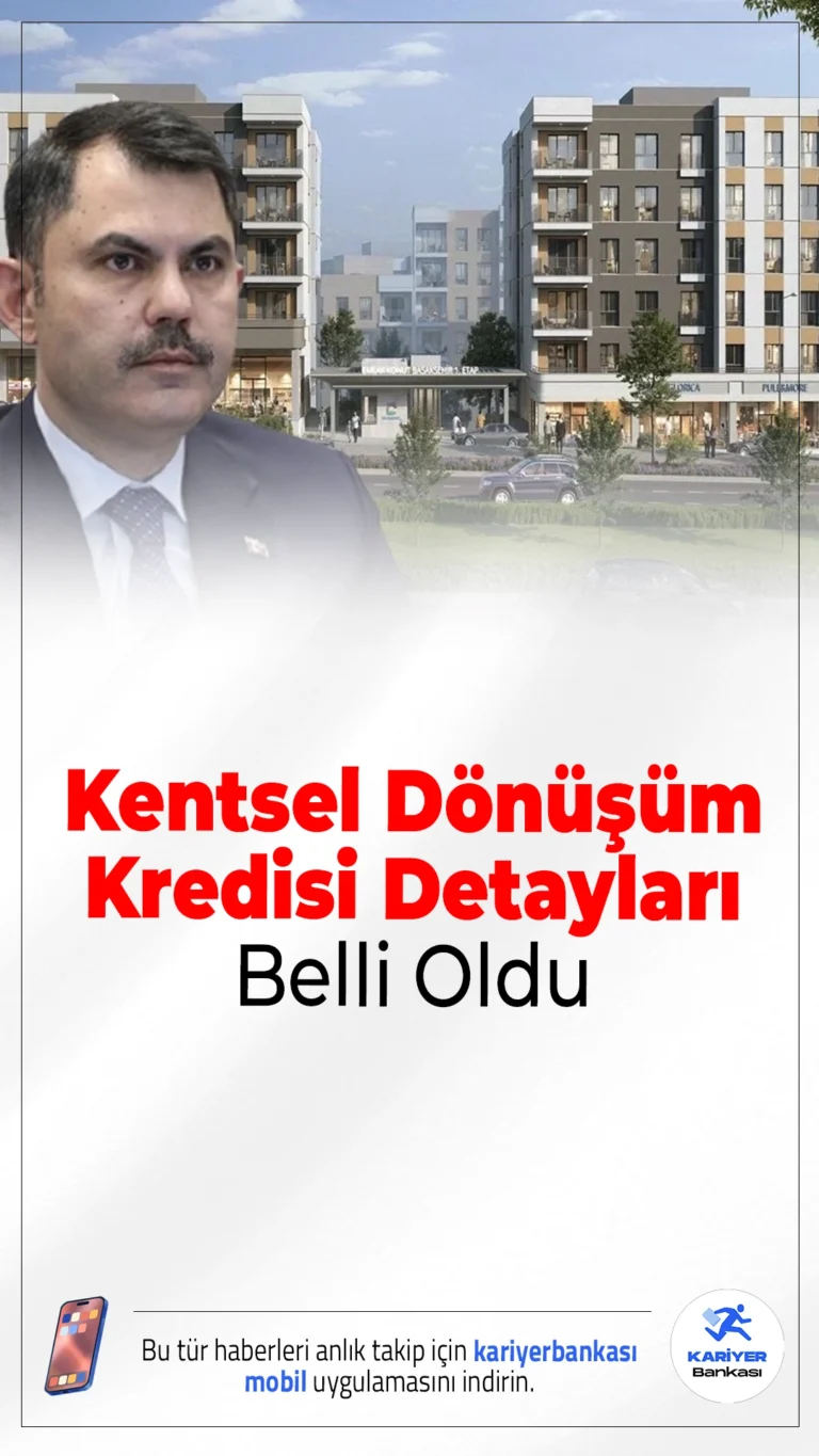 Adım Adım Kentsel Dönüşüm Kredisi: Kimler Yararlanacak, Şartlar Neler?İstanbul’da riskli yapıların dönüşümü için sunulan 3 milyon TL’lik kredi paketi; düşük faiz, uzun vade ve ilk yıl ödemesiz avantajıyla dikkat çekiyor.