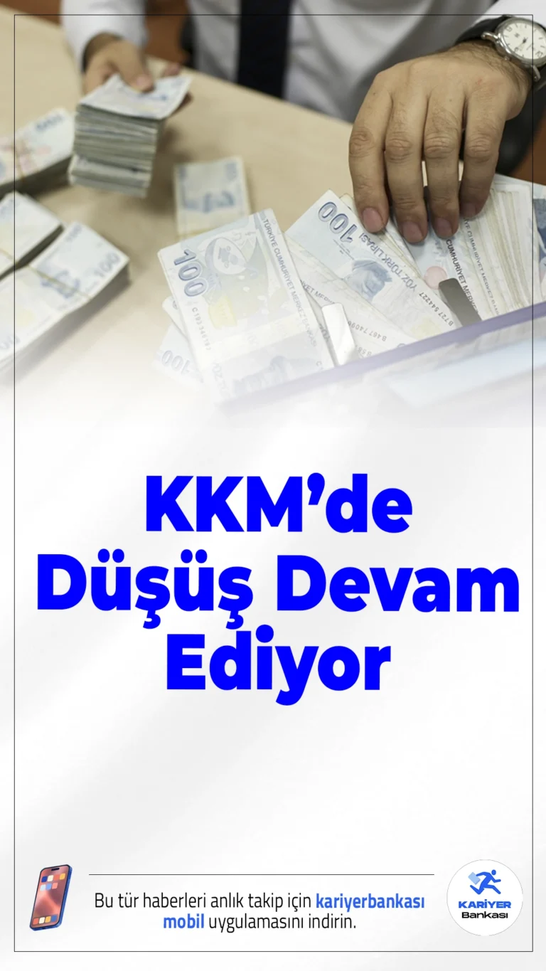 KKM’de Düşüş Devam Ediyor: Bakiyeler Gerilemesini Sürdürüyor.Kur korumalı mevduat hesaplarında çözülme sürerken, KKM bakiyesi 1,5 milyar TL seviyesine geriledi.
