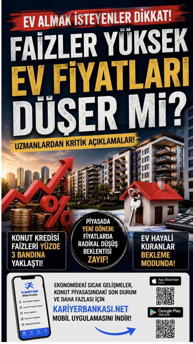 Faizler Yüksekken Konut Fiyatları Düşecek Mi?