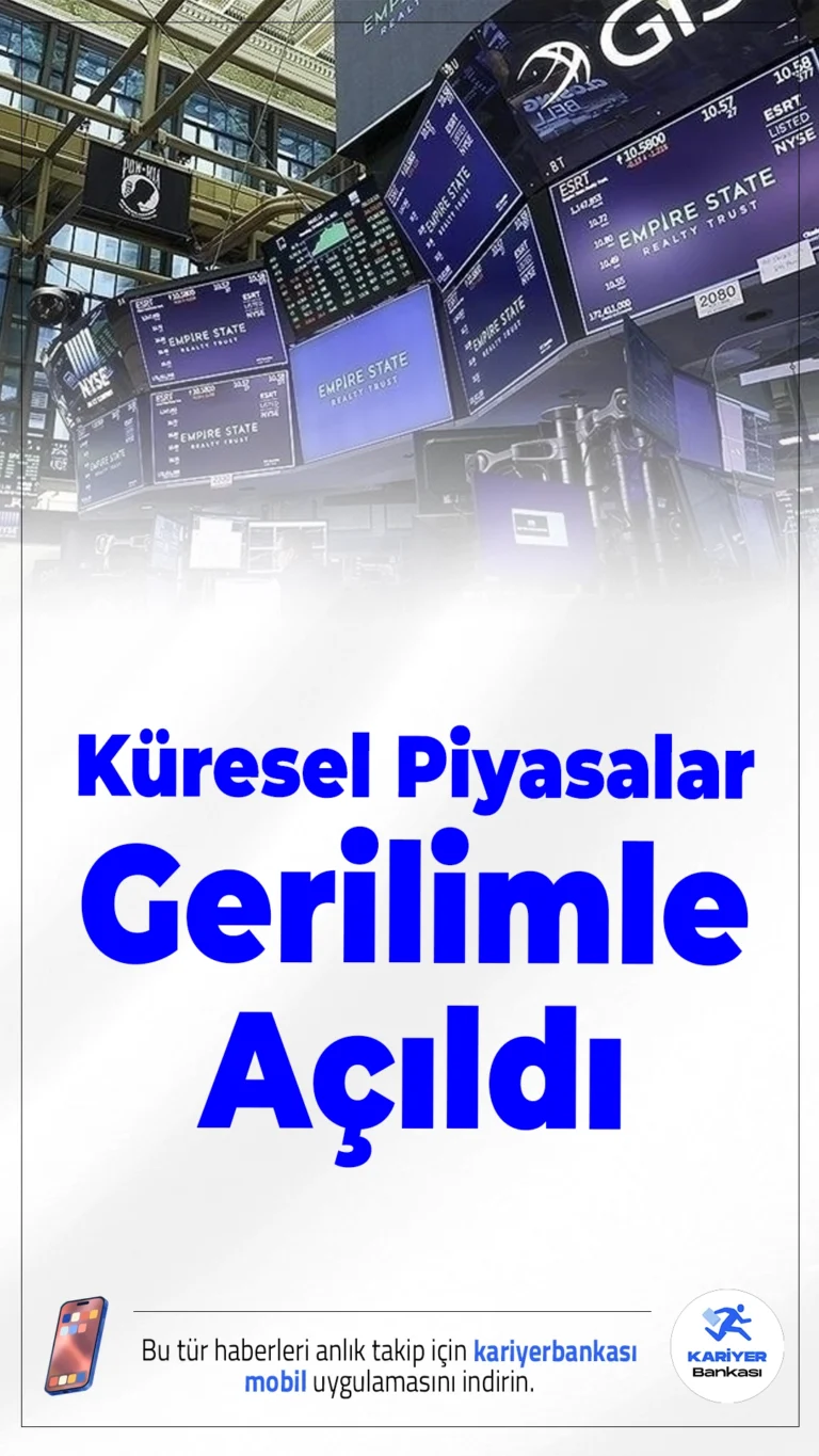 Küresel Piyasalar Gerilimle Açıldı.ABD-İran gerilimi ve Hürmüz Boğazı riski piyasaları etkiledi; petrol yükseldi, endekslerde dalgalı seyir başladı.