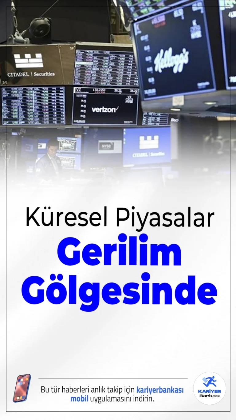 Küresel Piyasalar Gerilim Gölgesinde.Jeopolitik riskler piyasaları baskılarken, yatırımcılar ABD ile İran arasında yapılacak kritik görüşmelere odaklandı.