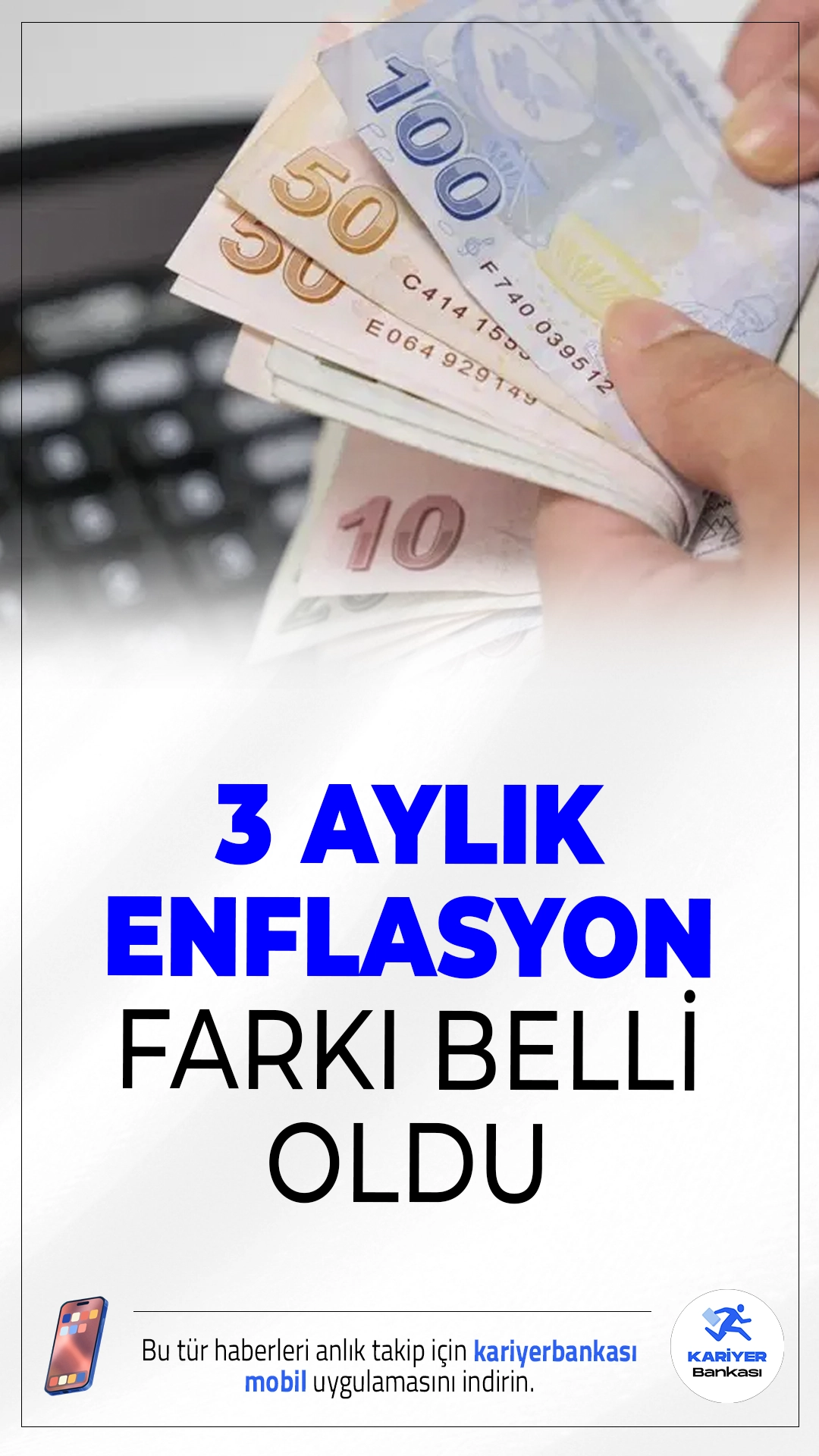 Memur ve Emeklinin 3 Aylık Enflasyon Farkı Netleşti.Mart ayı enflasyon verisinin açıklanmasıyla memur ve emeklilerin 3 aylık zam farkı ortaya çıktı.