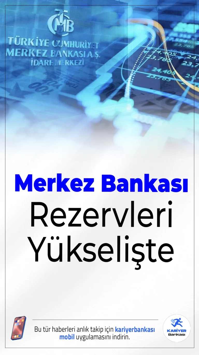 Merkez Bankası Rezervleri Yükselişte: 170,9 Milyar Dolara Ulaştı.TCMB rezervleri 10 Nisan haftasında güçlü artış göstererek 170,9 milyar dolara çıktı.