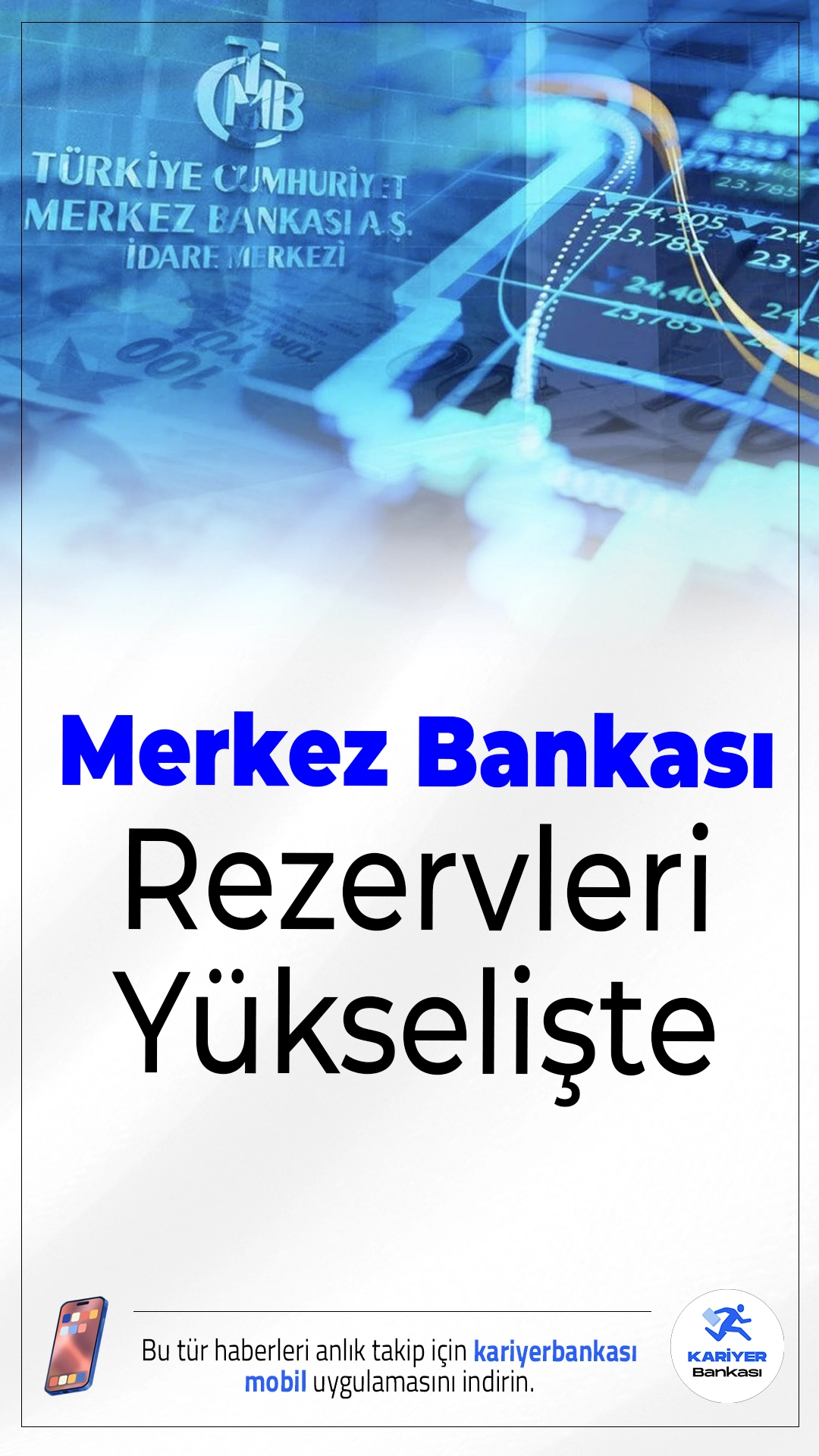 Merkez Bankası Rezervleri Yükselişte: 170,9 Milyar Dolara Ulaştı.TCMB rezervleri 10 Nisan haftasında güçlü artış göstererek 170,9 milyar dolara çıktı.