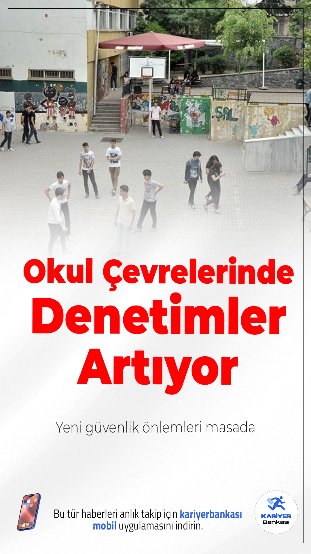 Okul Çevrelerinde Denetimler Artıyor: Yeni Güvenlik Önlemleri Masada.İçişleri ve Milli Eğitim Bakanlığı’nın ortak toplantısında, okullarda güvenliği artıracak kapsamlı adımlar ele alındı.