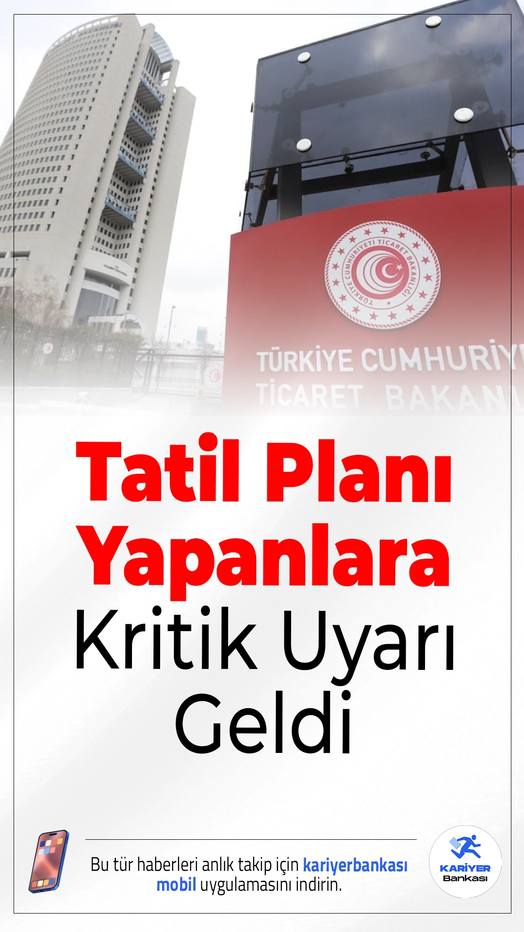Tatil Planı Yapanlara Kritik Uyarı: Paket Tur Alırken Bunlara Dikkat.Ticaret Bakanlığı, yaz sezonu öncesi paket tur ve rezervasyonlarda yaşanabilecek mağduriyetlere karşı tüketicileri uyardı.