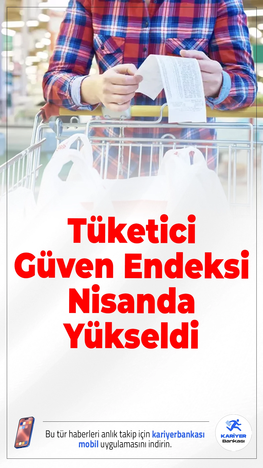 Tüketici Güven Endeksi Nisanda Yükseldi.Tüketici güven endeksi nisan ayında sınırlı artış göstererek 85,5’e yükseldi; beklentilerde kısmi iyileşme dikkat çekti.