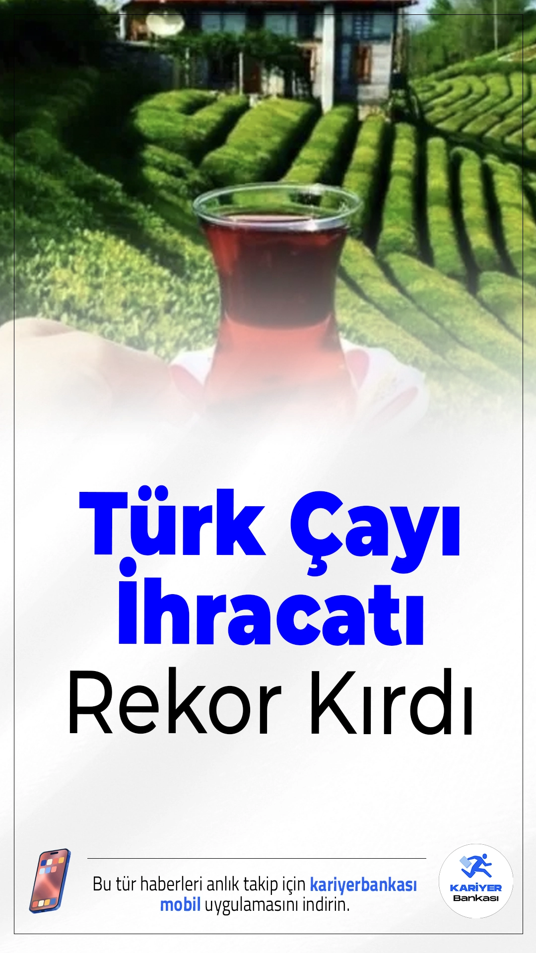 Türk Çayı İhracatı Rekor Kırdı.Türkiye’nin çay ihracatı yılın ilk çeyreğinde yüzde 38 artarak 34,8 milyon dolara ulaştı, yeni pazar hedefleri öne çıktı.