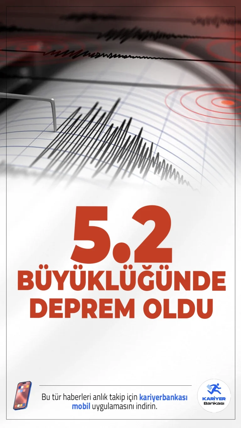 Van’da 5.2 Büyüklüğünde Deprem Oldu.Van’ın Tuşba ilçesinde meydana gelen 5.2 büyüklüğündeki deprem bölgede kısa süreli paniğe neden oldu.