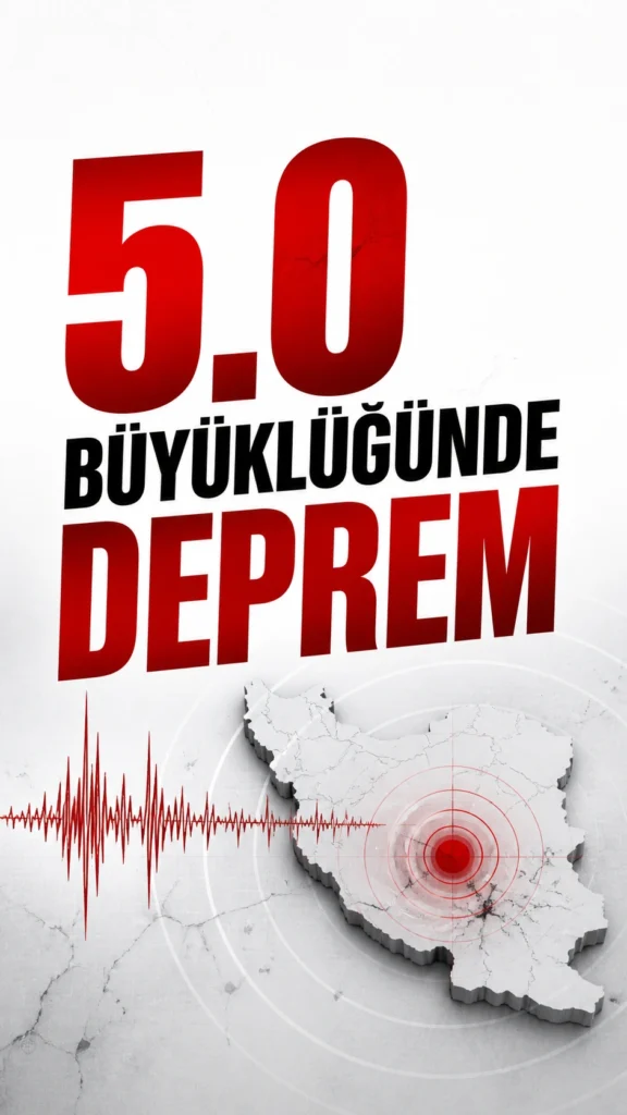 İran Kirmanşah’ta 5 Büyüklüğünde Deprem Meydana Geldi