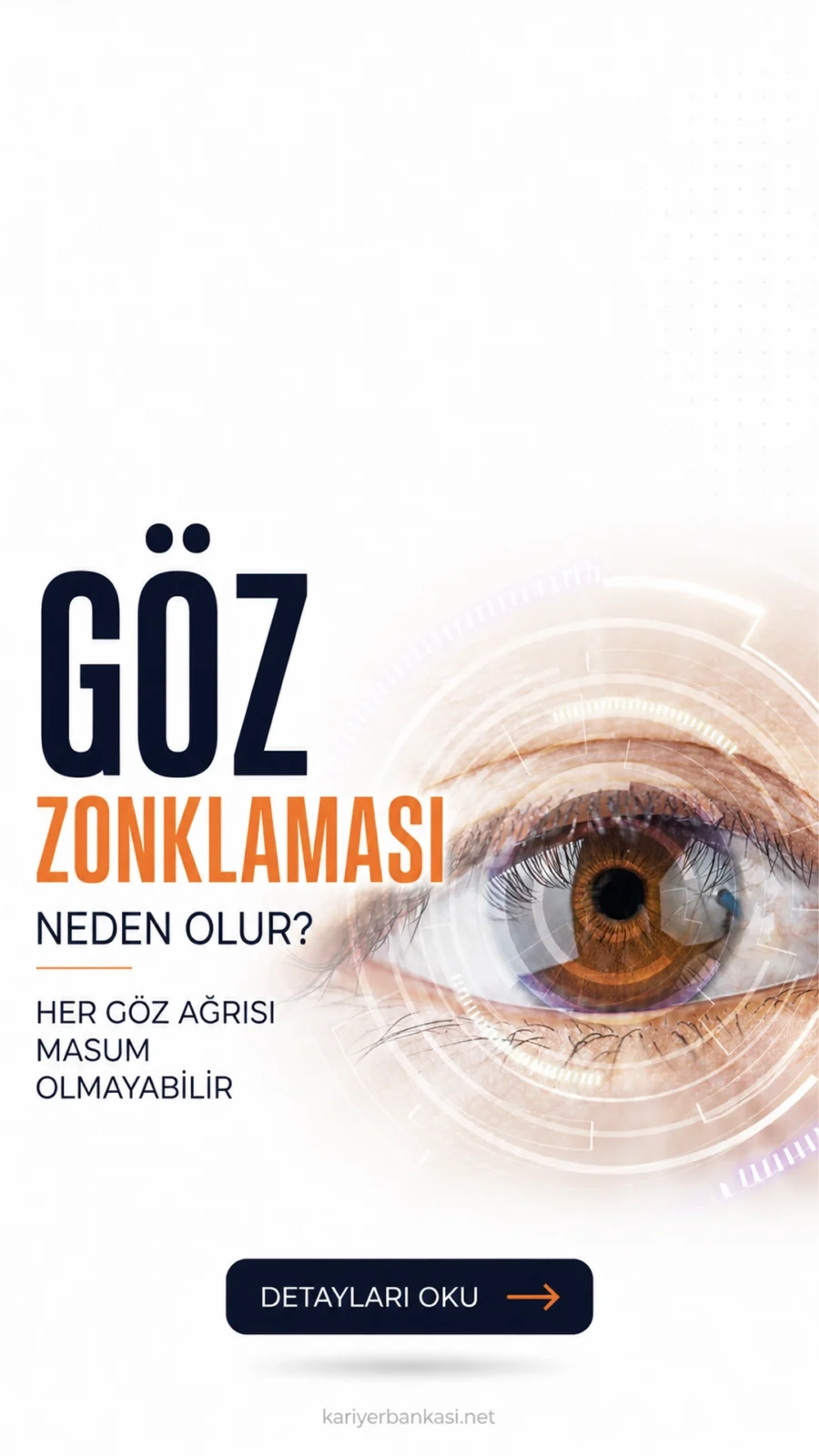 Göz Zonklaması Neden Olur? Her Göz Ağrısı Masum Olmayabilir.Göz zonklaması; ekran yorgunluğu, migren, sinüzit, enfeksiyon veya glokom gibi nedenlerle ortaya çıkabilir.