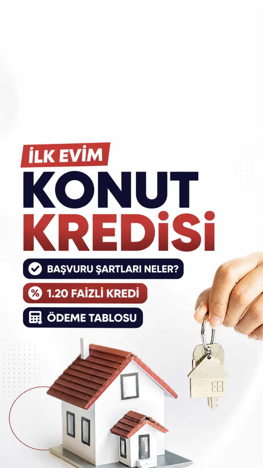 İlk Evim Konut Kredisi Başvuru Şartları Neler? 1.20 Faizli Kredi İçin Ödeme Tablosu.İlk Evim konut kredisi başvuruları için süreç bekleniyor. İşte 1.20 faizli kredi şartları ve ödeme planı.