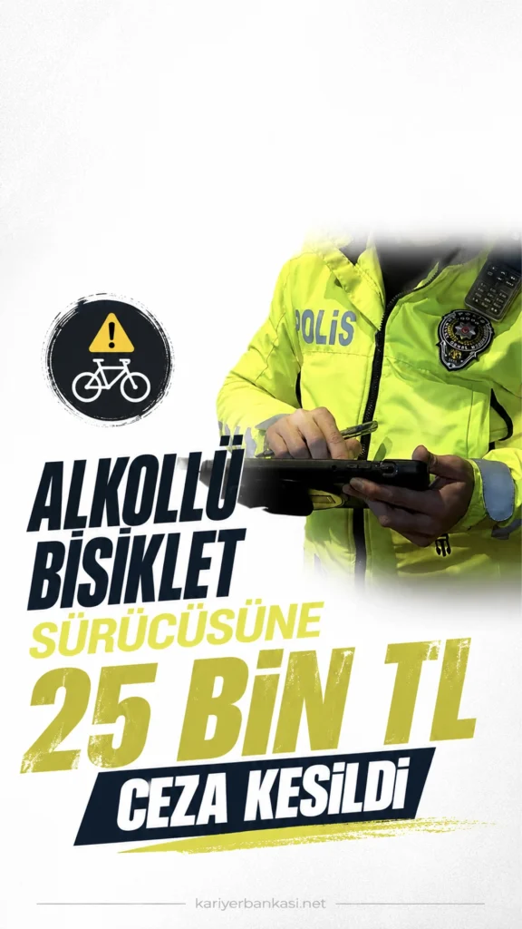 Alkollü Bisiklet Sürücüsüne 25 Bin TL Ceza Kesildi.Bursa İnegöl’de motosikletle çarpışan alkollü bisiklet sürücüsüne 25 bin TL idari para cezası uygulandı.