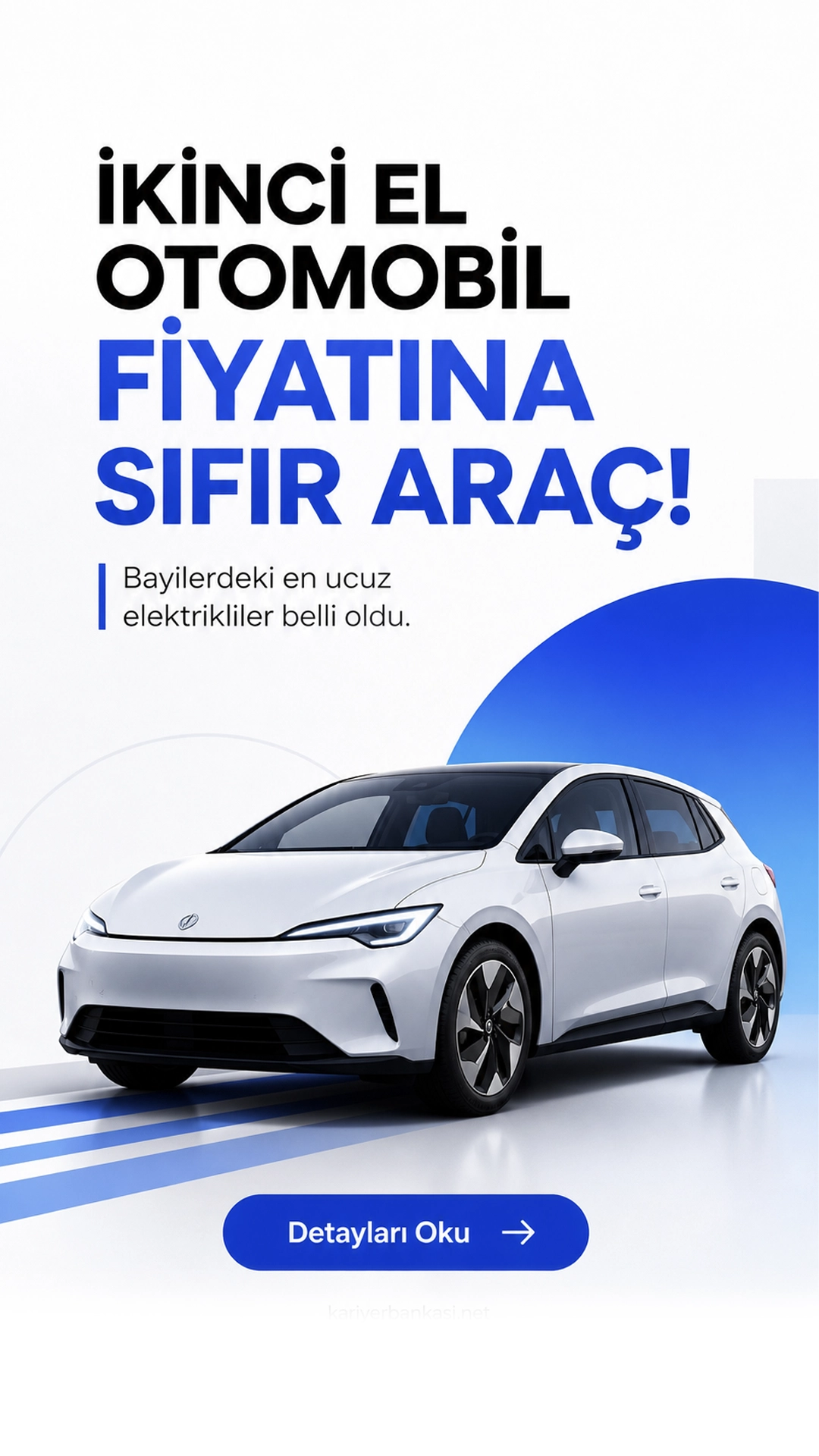 Bayilerdeki en uygun elektrikli otomobiller listelendi. İkinci el fiyatları sıfır araçlara yönelimi artırdı.Kurban Bayramı ve yaz tatili öncesinde otomobil piyasasında hareketlilik arttı. Araç sahibi olmak isteyen vatandaşlar, ikinci el otomobillerdeki yüksek fiyatlar nedeniyle rotasını bayilerdeki sıfır kilometre modellere çevirmeye başladı.