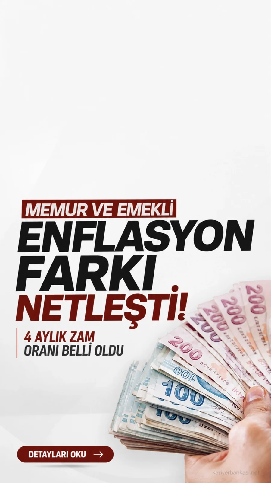 Memur ve Emekli Enflasyon Farkı Netleşti: 4 Aylık Zam Oranı Belli Oldu.Memur ve emekli enflasyon farkı dört aylık verilerle netleşti. Nihai zam için iki veri bekleniyor.