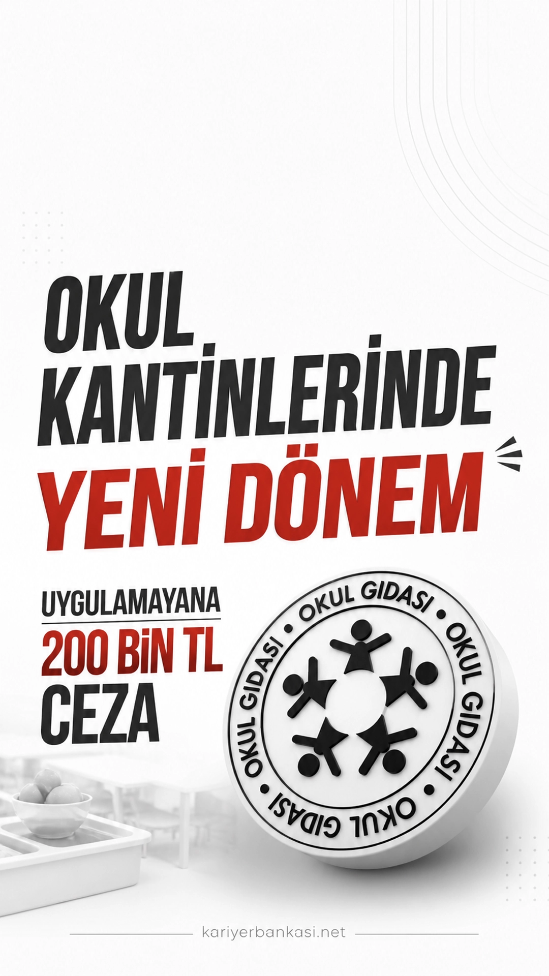 Okul Kantinlerinde Yeni Dönem: Okul Gıdası Logosu Olmayan Ürünler Satılamayacak.Okul kantinlerinde yeni dönem için hazırlanan düzenlemeyle logosuz ürün satışına ceza geliyor.