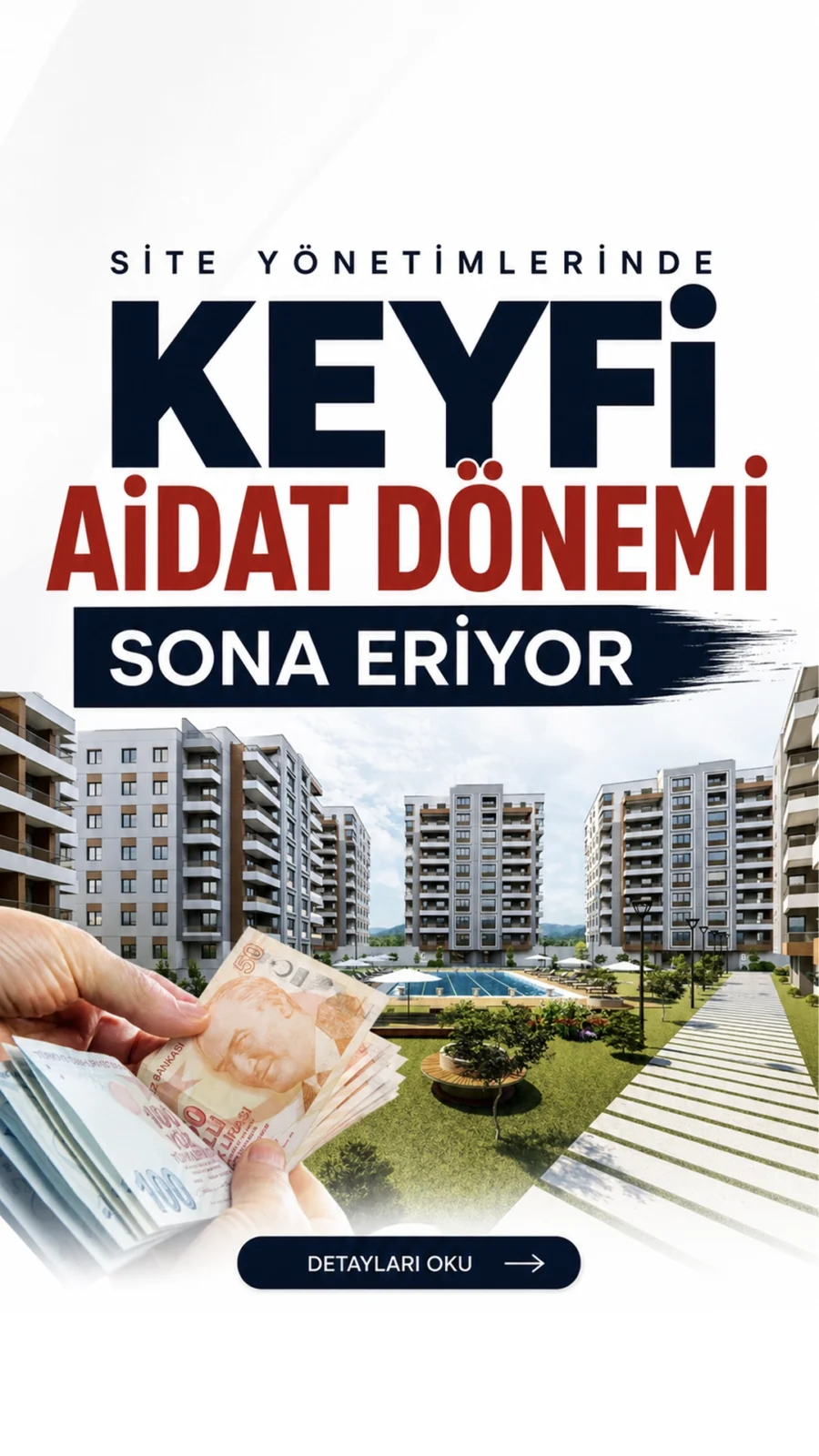 Site Yönetimlerinde Keyfi Aidat Dönemi Sona Eriyor.Site aidatlarında yeni dönem başlıyor. Yönetici tek başına artış yapamayacak, karar kat maliklerine bırakılacak.