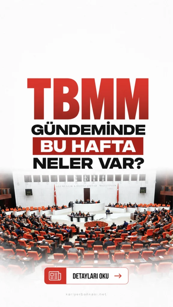 TBMM Gündeminde Bu Hafta Neler Var?TBMM Genel Kurulu, haftalık çalışmalarına 5 Mayıs Salı günü başlayacak. Genel Kurul’da, Tapu Kanunu ile Bazı Kanunlarda ve 375 Sayılı KHK’de Değişiklik Yapılmasına Dair Kanun Teklifi görüşülmeye devam edecek.